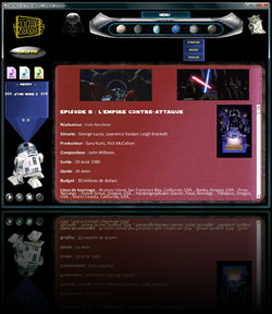 CD-Rom sur la saga Star Wars (diaporama, vidéo et textes)