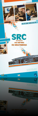 Réalisation de l'affiche de la formation SRC Meaux - Indesign CS4