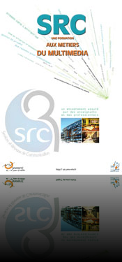 Réalisation de l'affiche de la formation SRC Meaux - Indesign CS4