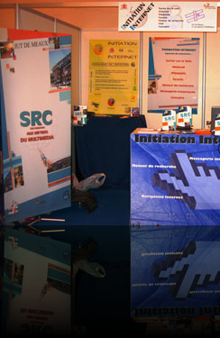Affiche sélectionnée pour la Foire de Meaux - Réalisation de l'affiche de la formation SRC Meaux - Indesign CS4