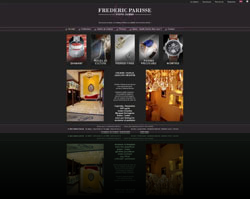 Site vitrine d'un bijoutier Meaux/Val d'Europe - www.joaillerie-parisse.com