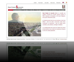 Site institutionnel d'un cabinet d'avocat Paris - www.stasichatain.com