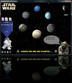 CD-Rom sur la saga Star Wars (diaporama, vidéo et textes)