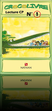 1ère de couverture de 'Crocolivre' pour Nathan(IUT SRC)