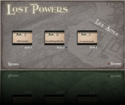 Film d'aventure 'Lost Powers' - Histoire intéractive | Plusieurs fin différentes