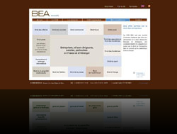 Site institutionnel d'un cabinet d'avocat Paris - www.bea-avocats.com