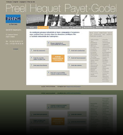 Site institutionnel d'un cabinet d'avocat Paris - www.phpg-avocats.com