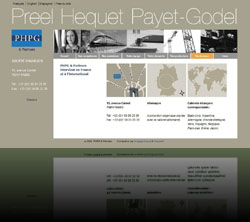 Site institutionnel d'un cabinet d'avocat Paris - www.phpg-avocats.com