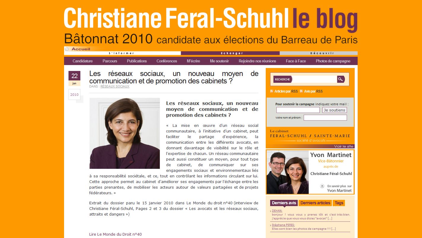 Campagne Batonnat 2010